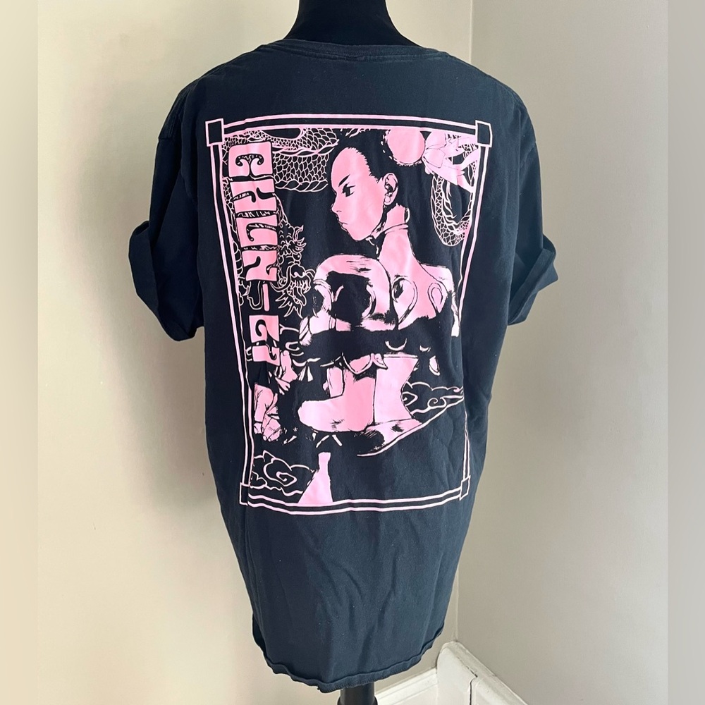 Street Fighter Anime Short Sleeve Tee sz XL - Picture 5 of 6